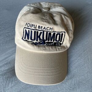 Nukumoi Surf Co. Poipu Beach ball cap